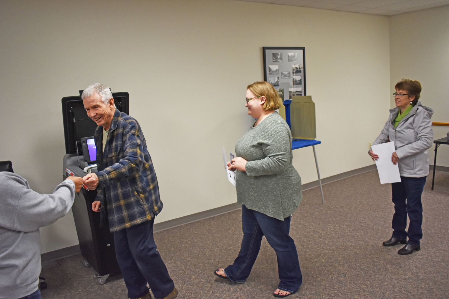 Election 2018 -- the line in Pardeeville